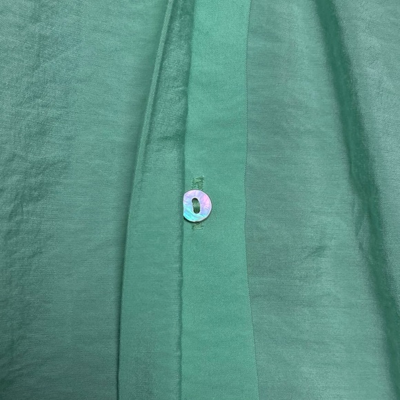 Zara mint green button down shirt size xs - Picture 6 of 6